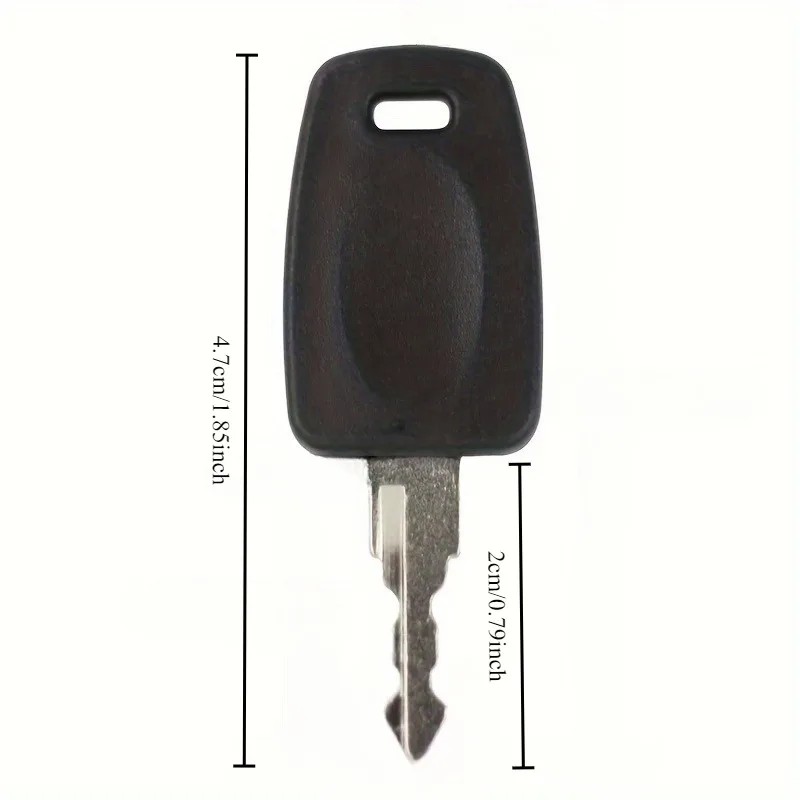 4pcs TSA007 type luggage key, suitable for luggage boxes and TSA locks at customs, practical travel accessories.