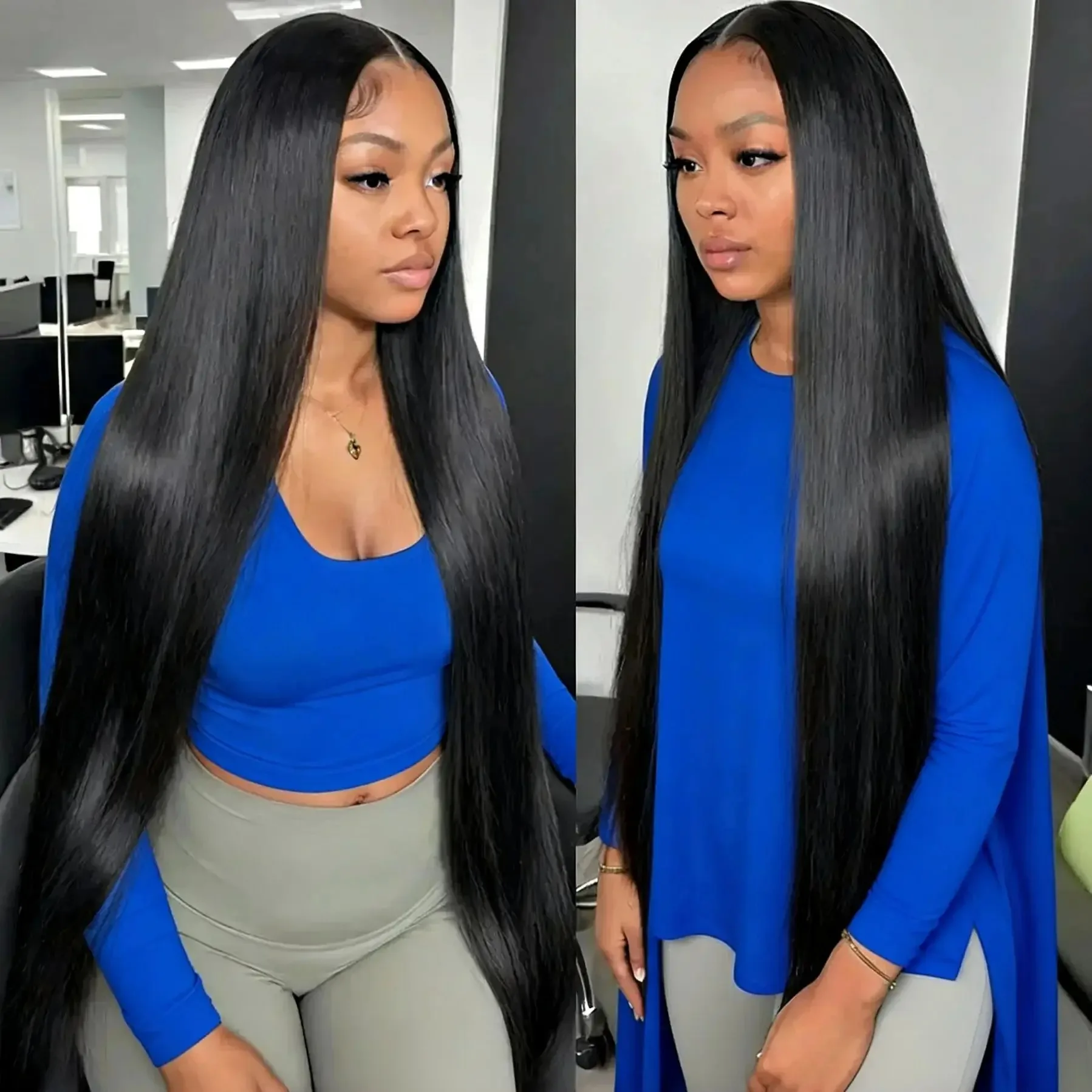 

Бесшовный парик с кружевной передней частью 13x6 из 100% вьетнамских человеческих волос, распродажа, супердвойной объем, идеально прямые волосы, парик с кружевным фронтом