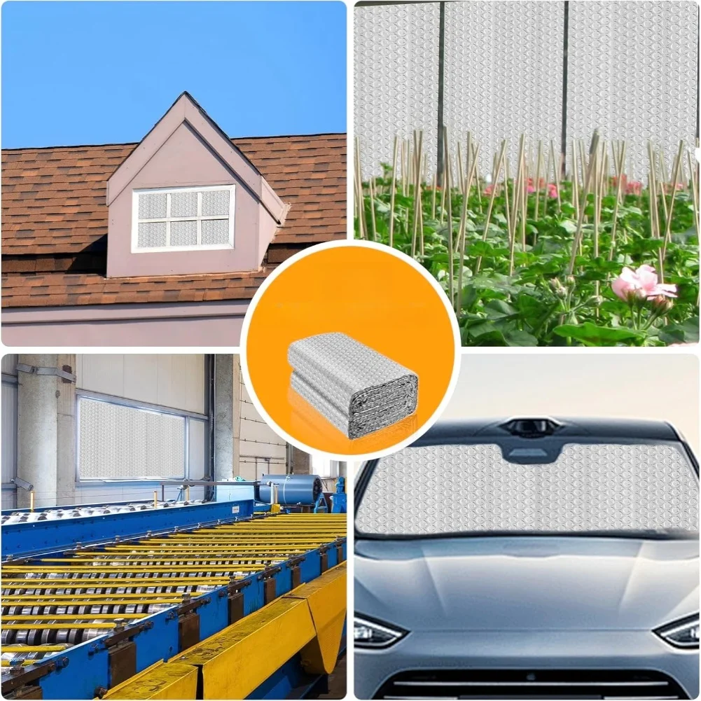 For Winter Warmth Heat Insulation Foil Radiation Protection For Homes Radiation Blocking Film Moisture Resistant Material