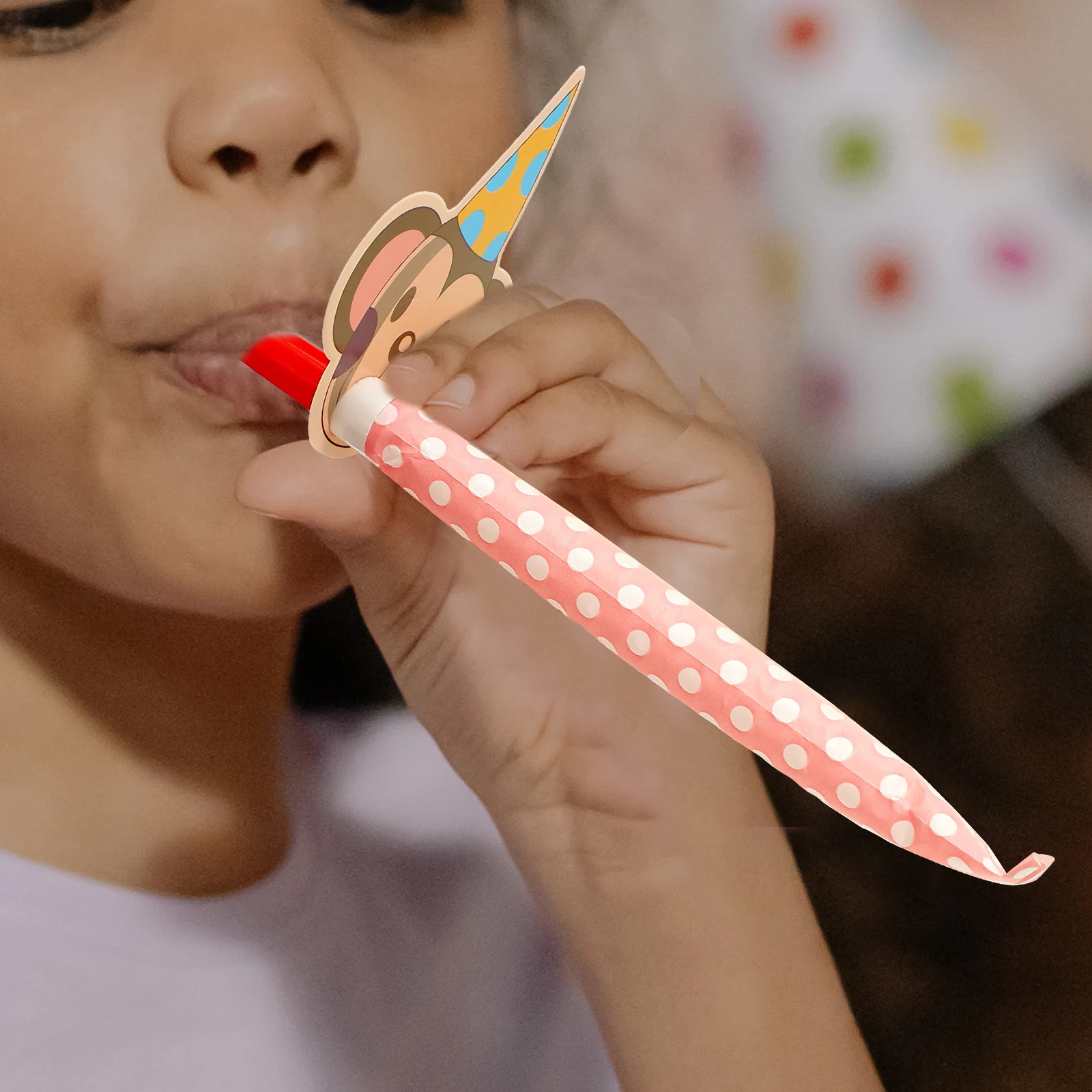 

30 Pcs Cartoon Blowing Dragon Party Blowers Bright Colors Musical Noisemakers Kids Toys Instruments Festive Exciting Lightweight