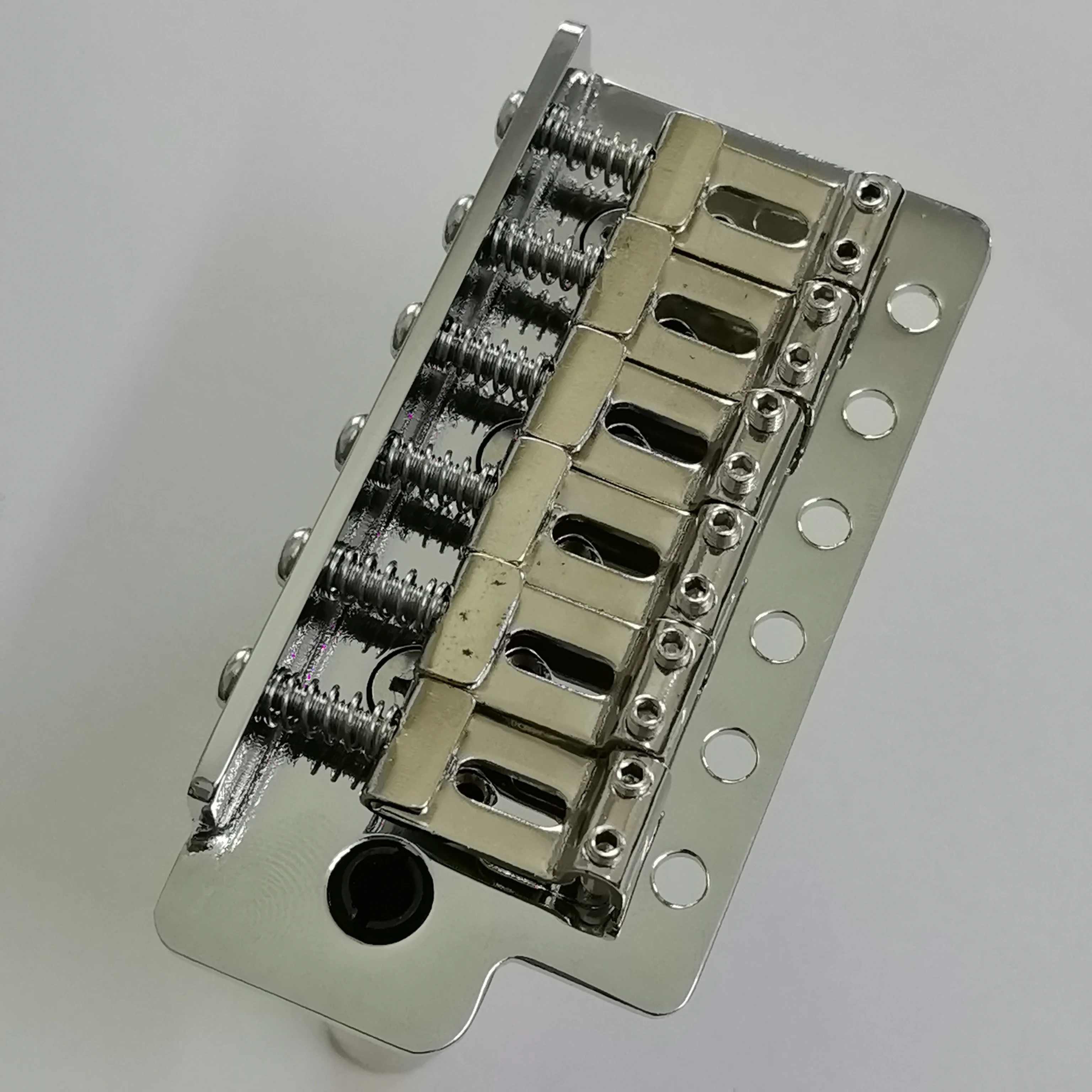 Vintage Saddles Brass Block Tremolo 6-Point Bridge HRC58 Vibrato
