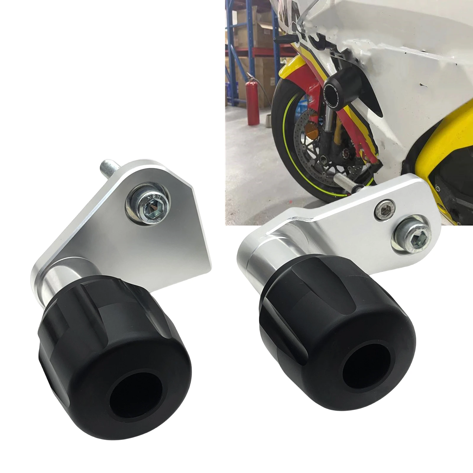 Pop For SUZUKI GSXR1000 GSXR1000R GSX-R1000 GSX-R1000R GSX R1000 R1000R 2017-2022 Engine Frame Slider Crash Bobbins Protector Ba
