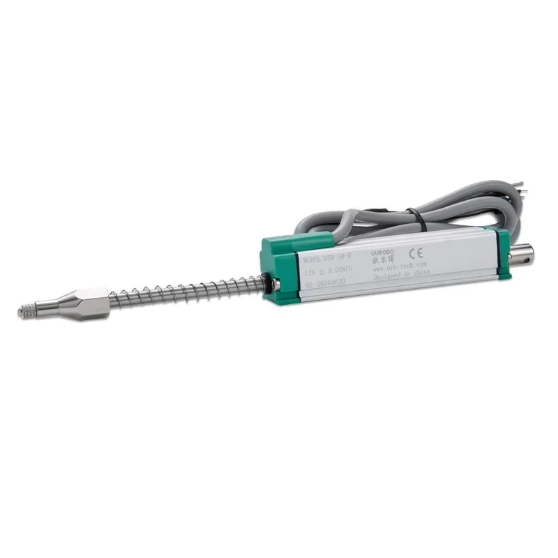 Miniature self-recovering KTR linear displacement transducer high-precision digital output RS485