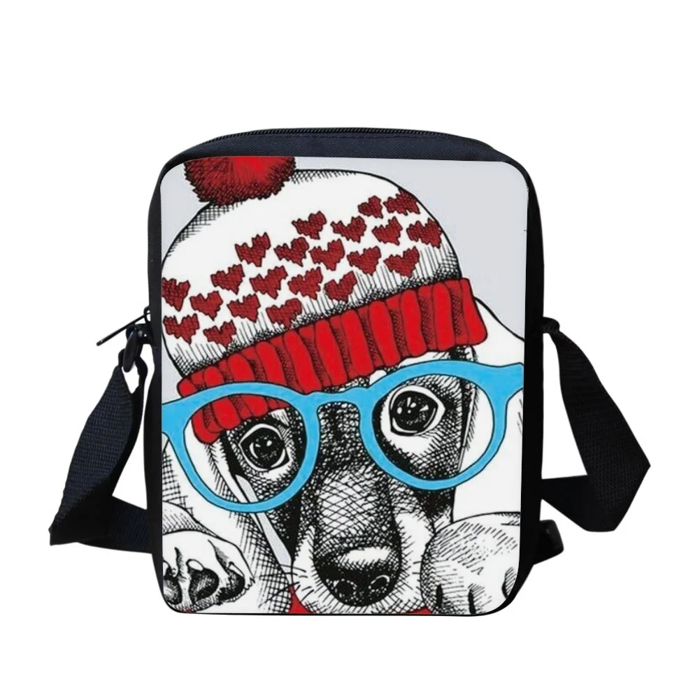 Funny Pattern Preschool Children\'s School Bag Cute Cartoon Puppy Print Mini School Bag Children\'s Messenger Bag 2022