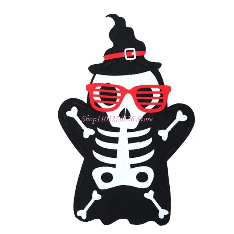 R6FD 창조적 인 할로윈 핸드 꼭두각시 DIY 핸드 크래프트 유아를위한 유치원 수제 재료 어린이 예술 및 공예품