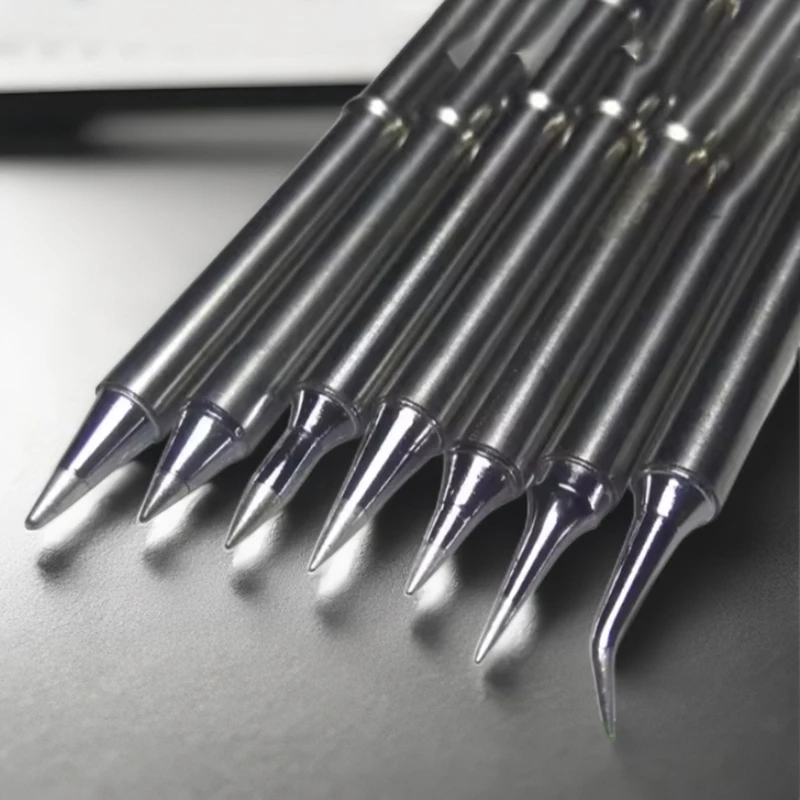 

High-Quality T12 Series Soldering Iron Tips for Hakko FX951 (B2/BL/ILS/JL02) - Lead-Free, Rapid Heat Recovery, Industrial Use