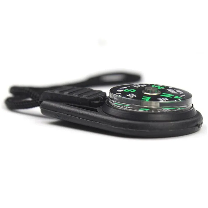 1 قطعة بوصلة بقاء صغيرة مريحة الملاحة الرياضة في الهواء الطلق التخييم التنزه حقيبة ظهر للصيد قلادة البوصلات