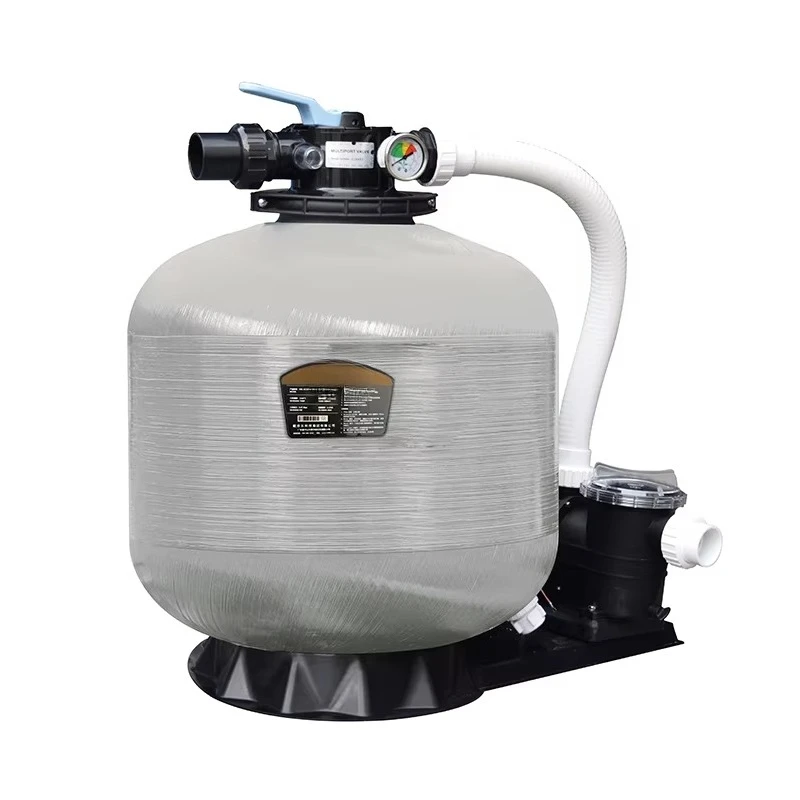 

Gel coated glass fiber filter pump combined filtration system