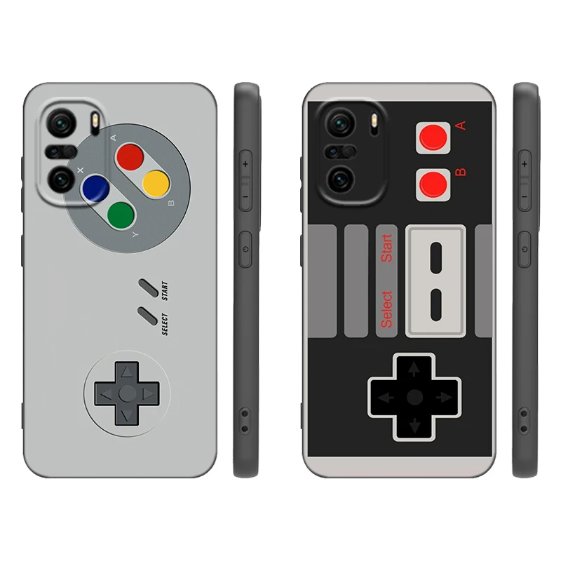 Черный чехол для телефона Gameboy Boy Game для Xiaomi POCO F3 X3 NFC X4 GT F5 F6 F7 M3 M4 M6 M7 X5 X7 Pro C40 C65 F4 M5 5G