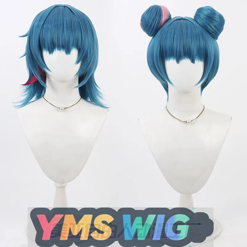 

【YMS WIG】Battle Of Two Cities 2 Prom Jinx Cosplay Wig Date Scalp Style Short Hair Split Hair Bun