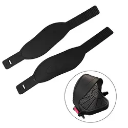 2Pcs Exercise Bike Pedal Straps Indoor Accessories Fitness Bike Pedals Toe Pedal Straps Belts for Exercise Bike Cycling Machine