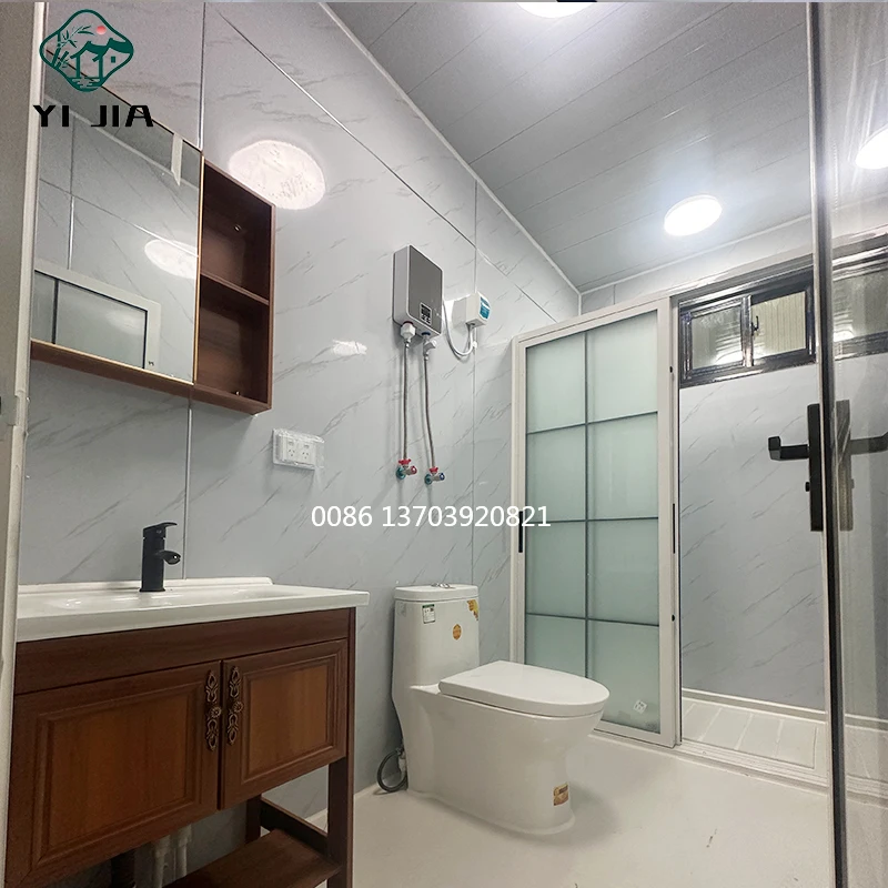 Prefab Modelar Tiny 20FT Container Prefabrik Mobile Foldable Houses China with Kitchen and Bathroom Luxury