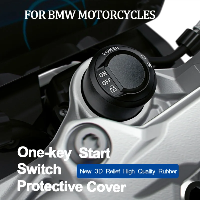 

Для BMW R1250GS R 1250GS Adventure R1250R r1200gs r1200rs мотоцикл новый 3D рельефный пусковой переключатель с одной кнопкой защитный чехол