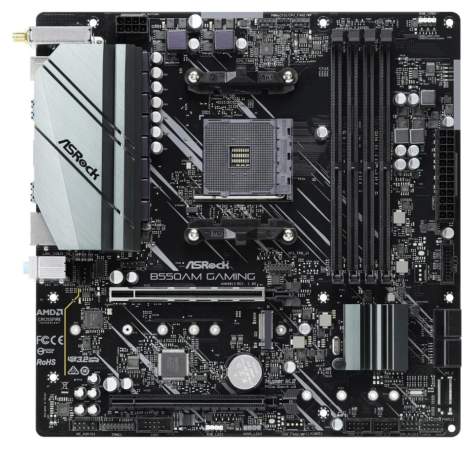 ASRock B550M Gaming AM4 Motherboard for Ryzen 5500 5600