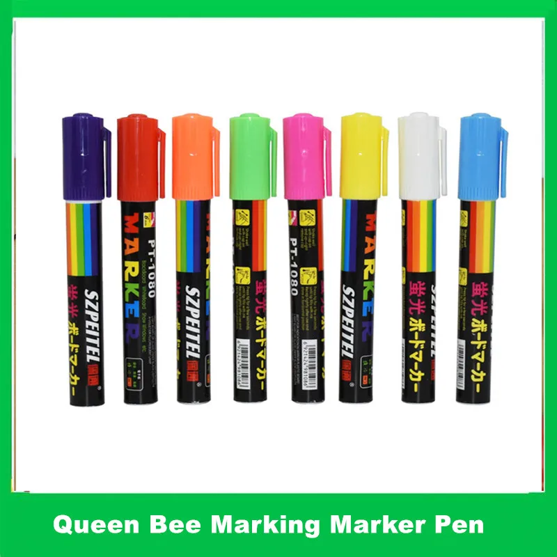 1 Pcs Queen Bee Marking Marker Pen Set 8 Color Beekeeping And Bees Tools Queen Bee Mark Plastic Marks Pen Bee Tools