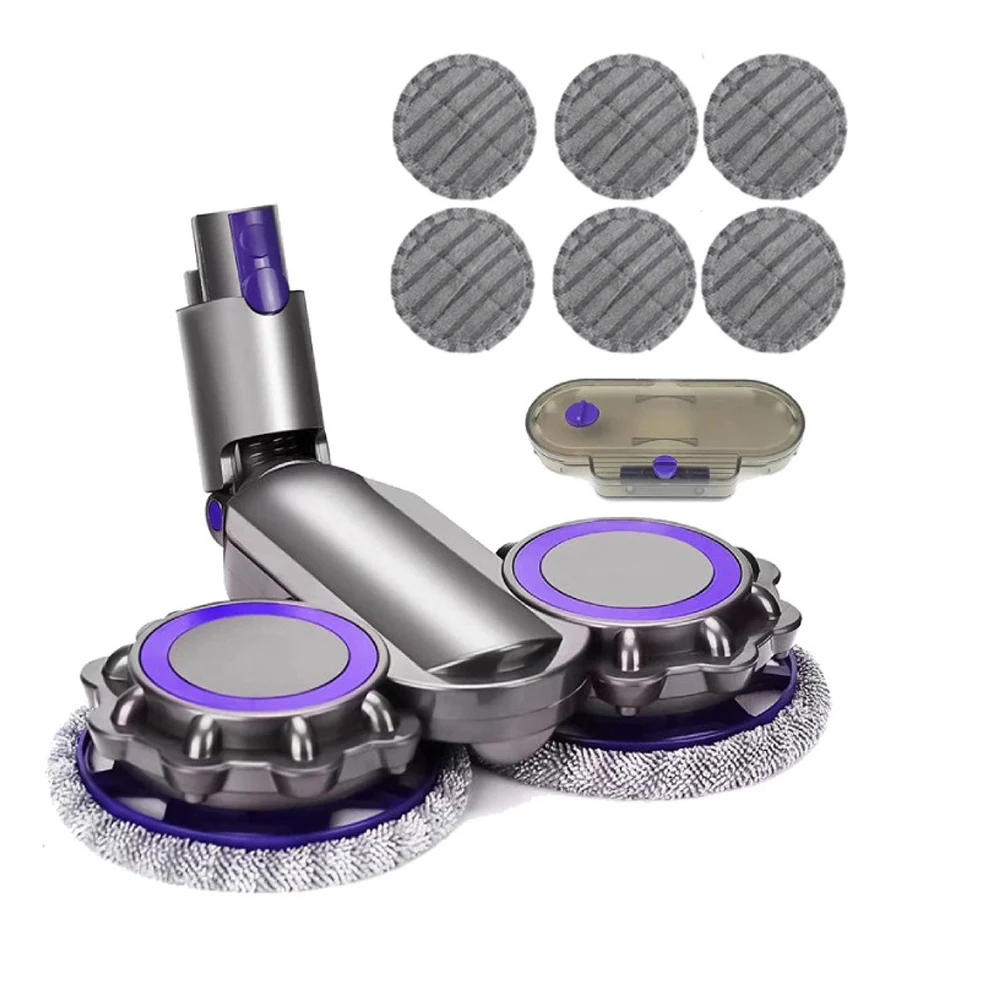 1 Satz passend für Dyson V7 V8 V10 V11 V15, inklusive Wassertank und 6 Tücher, elektrischer
