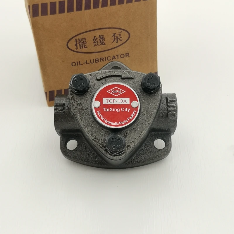 TOP-10A / TOP-11A / TOP-12A / TOP-13A Triangle Oil Pump Head Hydraulic Lubricant Pump TOP Cycloid Gear Pump for Machine Cooling