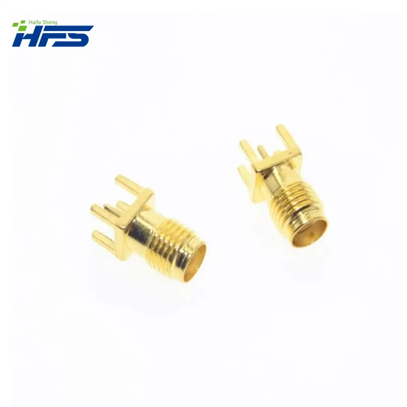 Hot End Launch Pcb Mount Sma Female Plug Straight Rf Connector Adapter Antenne Sma Connector 5Pcs