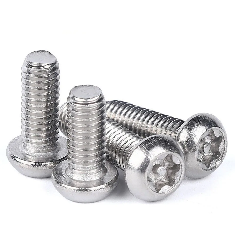 Custom Hex with Pin Security Screws Stainless Steel carbon steel  OEM Manufacturer