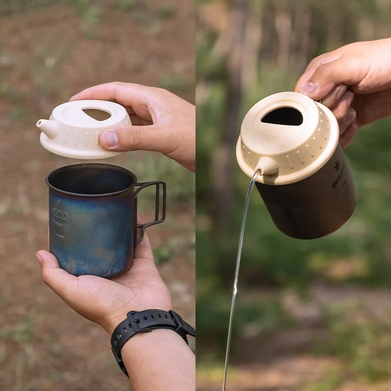 

1pcs Food Grade Silicone Snow Cup Lid Camping Coffee Hand made Pot Lid Snow Bowl Universal