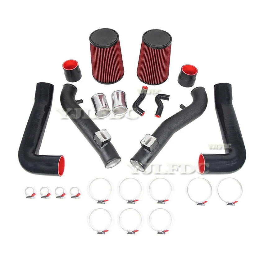 For Nissan 370Z for Infiniti G37 Q50 VQ35HR V6 Front Mounted High Flow Air Filter High Performance Cold Intake Kit