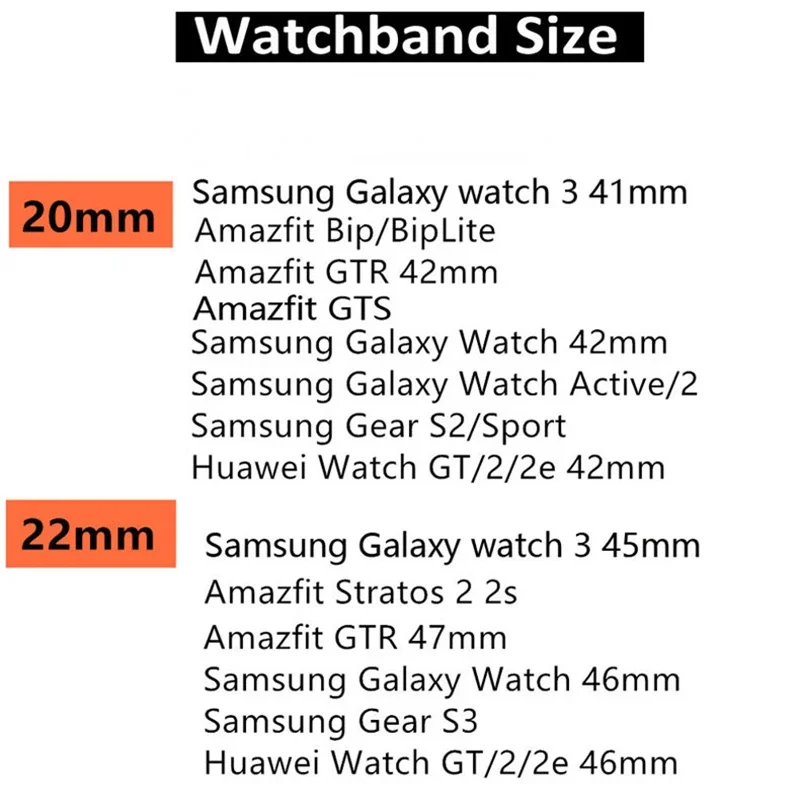 슬림 가죽 밴드, 삼성 워치 4 클래식 45 40mm 46mm 팔찌, Amazfit GTS 2 47mm bip 갤럭시 워치 액티브 2 스트랩, 20mm 22mm