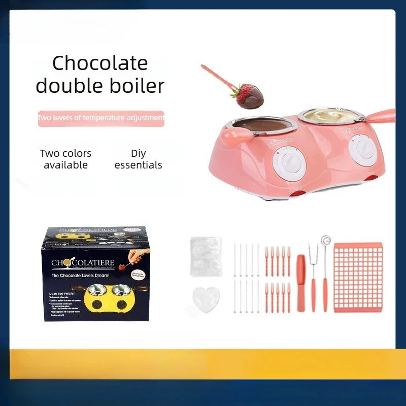 Household Electric Chocolate Melting Pot Candy Chocolate Machine Constant‑Temperature Melter for Home Baking & Handmade Dessert