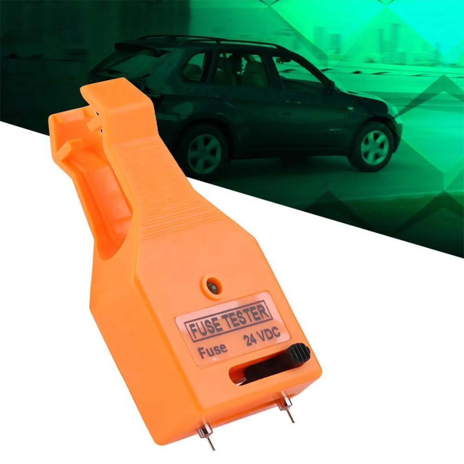 Plastic Car Fuse Tester Automotive Fuse Blade Type Light Detection Extractor Fuse Tester Checker Puller Removal Tool Accessories