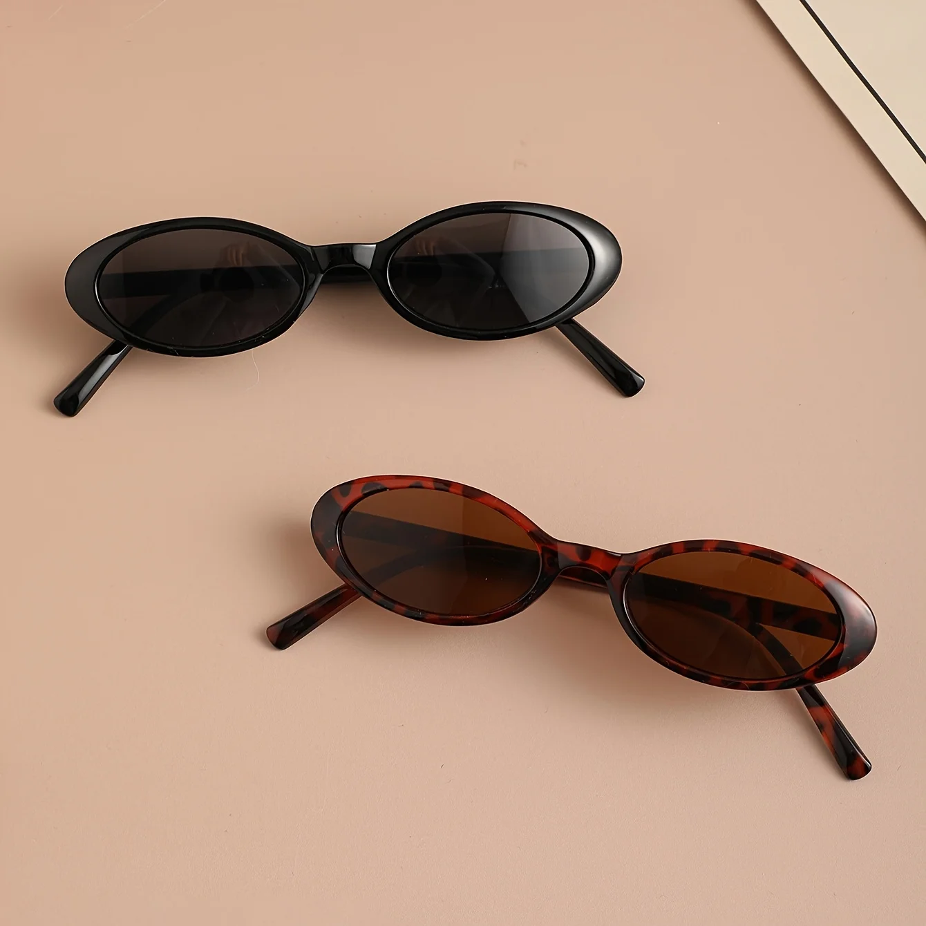 

1pc-Women's Cat Eye Narrow Vintage Versatile Street Style Fashion Fashion Glasses, Suitable For Parties And Events