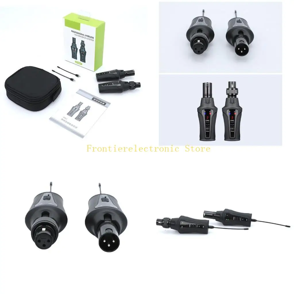 

G8DB Микрофон Беспроводная система XLR передатчик и приемник для динамического микрофона Аудиомикшер Микрофонный адаптер Штекер