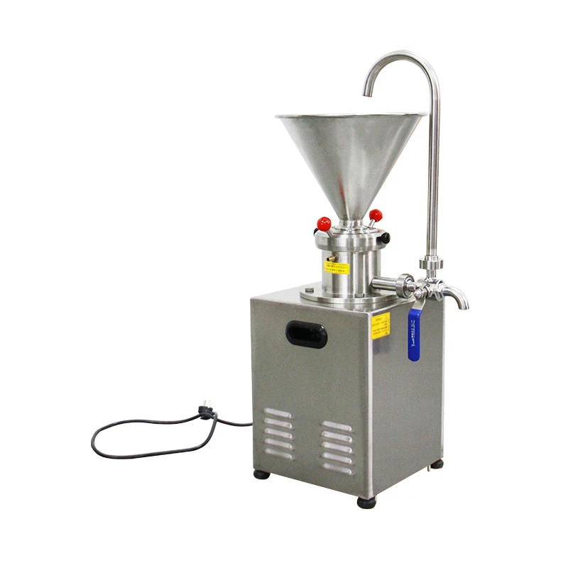 Colloidal Chocolate Bean Jam Crushing Grinder JMC60 Stainless Steel Peanut Mozzarella Grinder 220V/110V Vertical Refiner