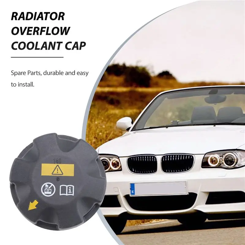ABSL-17117521071 Radiator Overflow Coolant Recovery Expansion Tank Cap For BMW E90 E92 F10