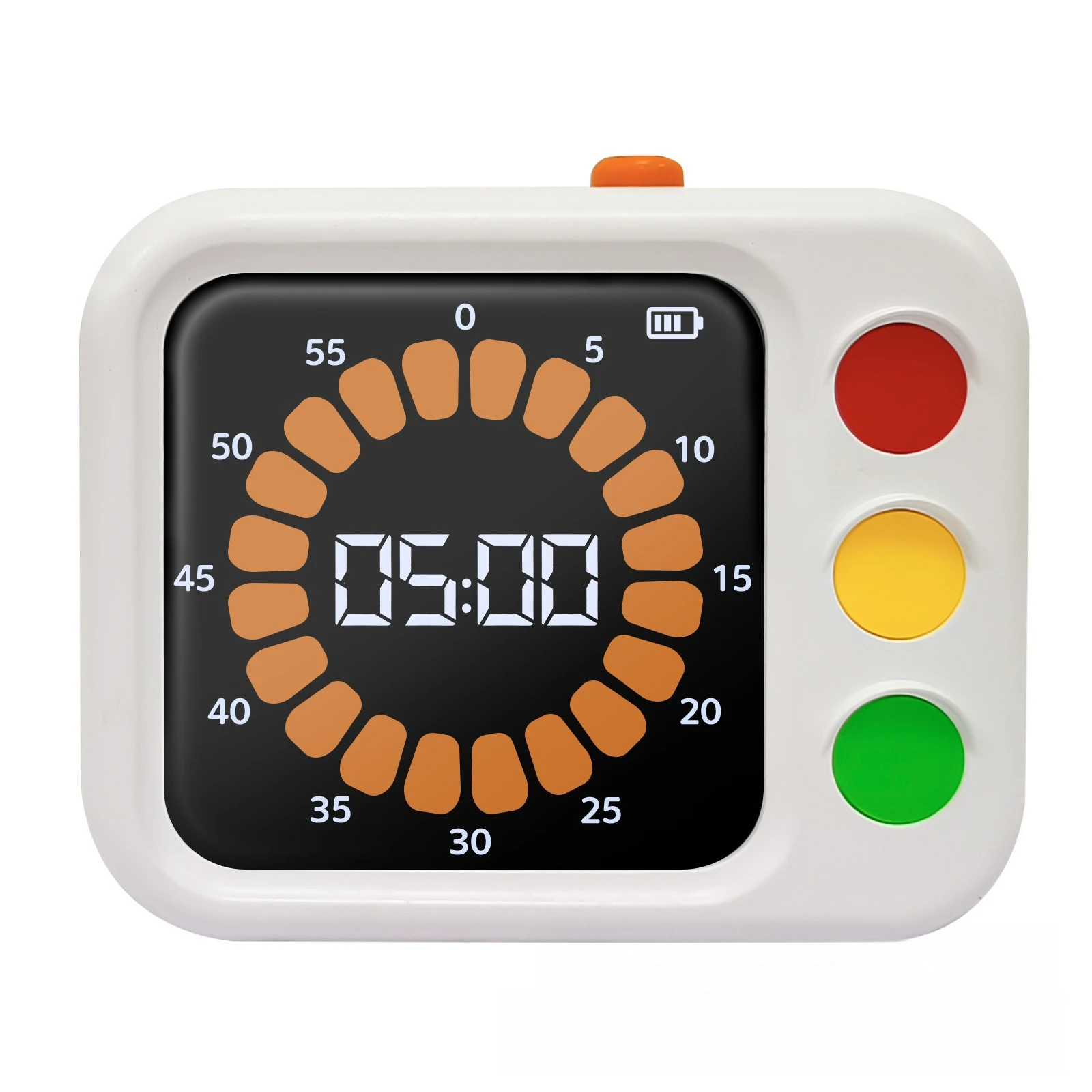 Creative Traffic Light Timer Student Visual Timer Time Management Silent for 60 minutes