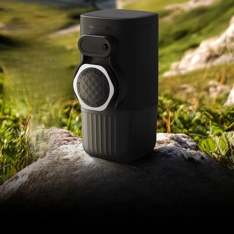 

Hand Press Coffee Machine Capsule Coffee Powder Home Travel Outdoor Portable Espresso Machine