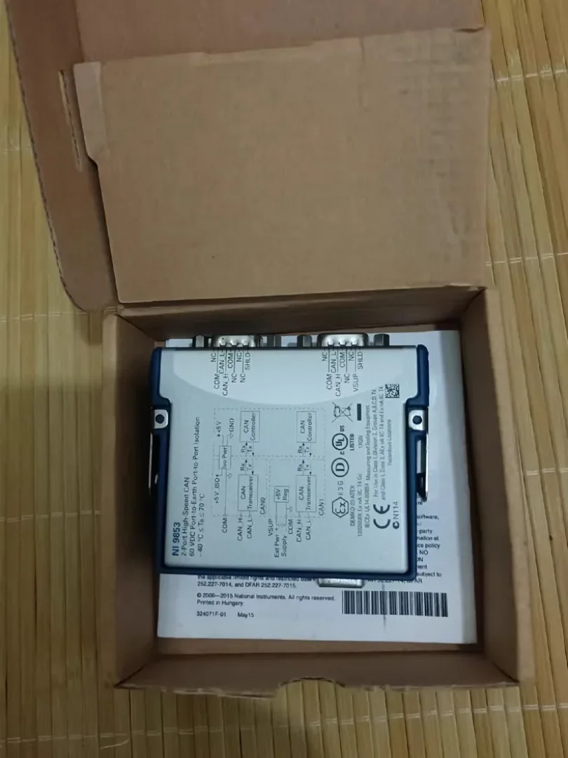1PCNational Instruments NI 9853 cRIO 2-Port High-Speed CAN Interface Module new box In Stock #familitrade
