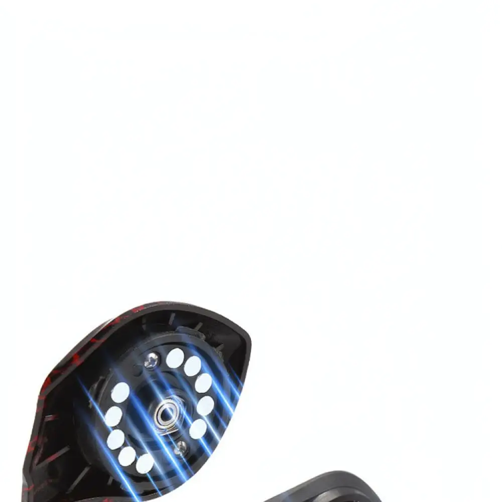 For Kunuo LWH Metal Baitcasting Reel Magnetic Brake System Lightweight Design High Speed Ratio Lure Fishing Tackle