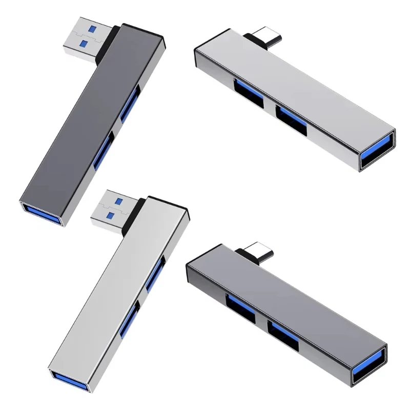 USB C HUB 3.0 Type C 3.1 3 Port Multi USB Splitter OTG Adapter For Xiaomi Lenovo Macbook Pro 13 15 Air Pro Computer Accessories