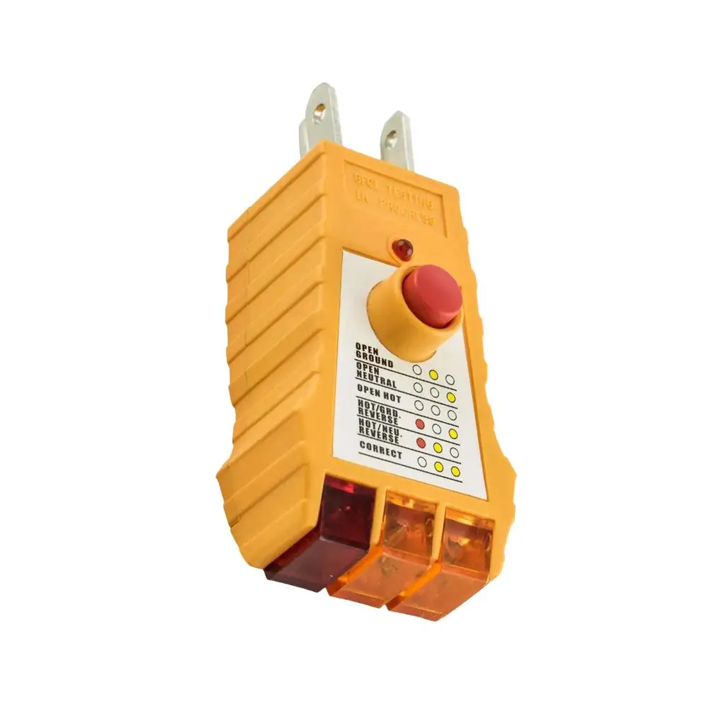 US Socket Safety Tester Hot Wire Neutral Wire Separator Clamp Meter Splitter Tester Electician Tool