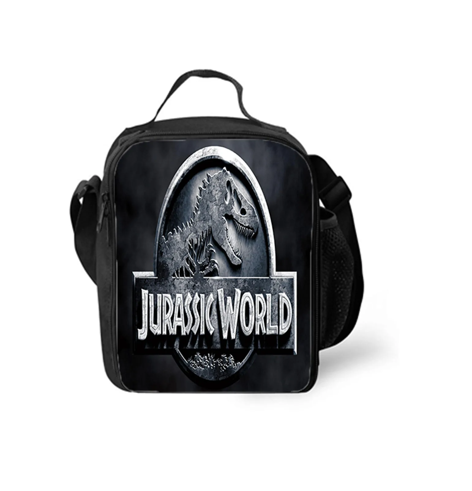 HOT Unisex Children Jurassic World Reusable Lunch Bag-Insulated Durable Lunch Box-Waterproof Lunch Tote for Boys