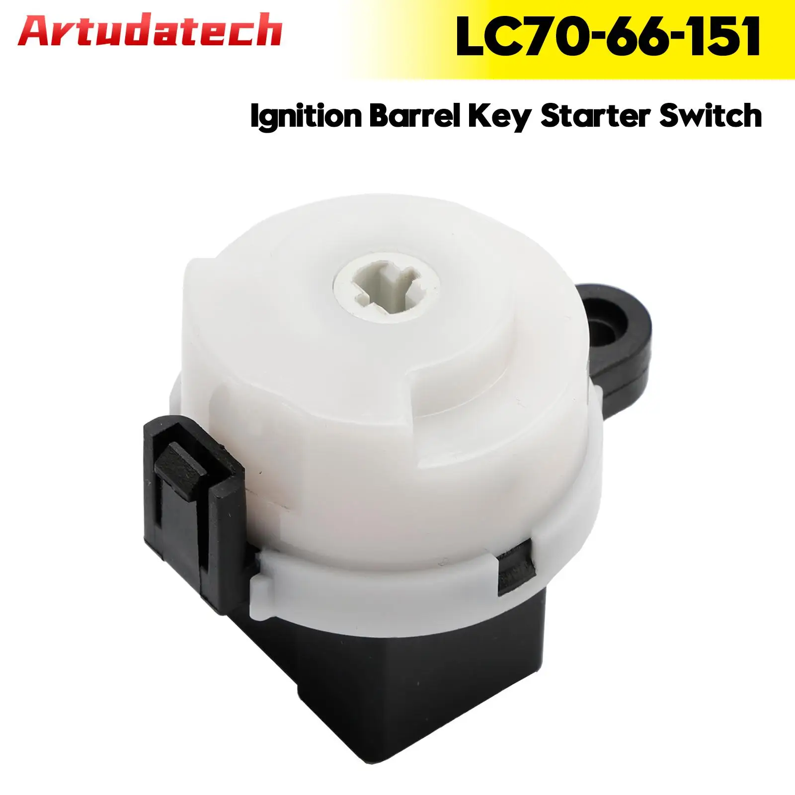 Artudatech Ignition Barrel Key Starter Switch for Mazda BT50 for Ford Ranger LC70-66-151 Car Accessories