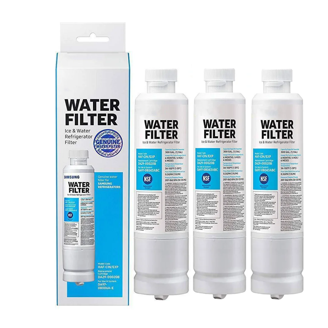 Replace Refrigerator Water Filter For Samsung DA29-00020B,HAF-CIN/EXP, RF28HFEDBSR,DA29-00020A/B