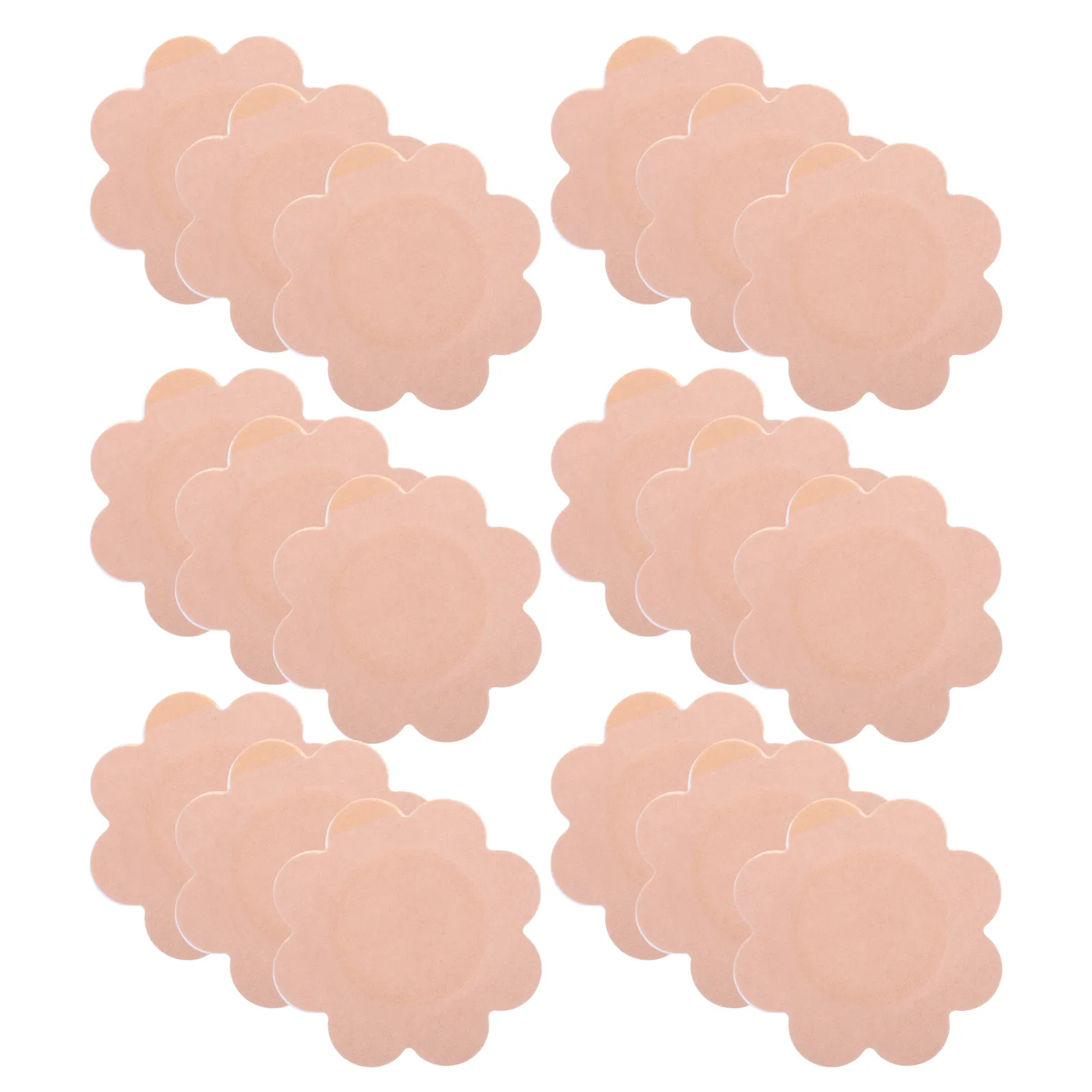 50Pcs Acupoint Sticker Skin-Colored Breathable Oil Absorbent Pads for Belly Lumbar Navel Treatment Patch Body Belly Pads