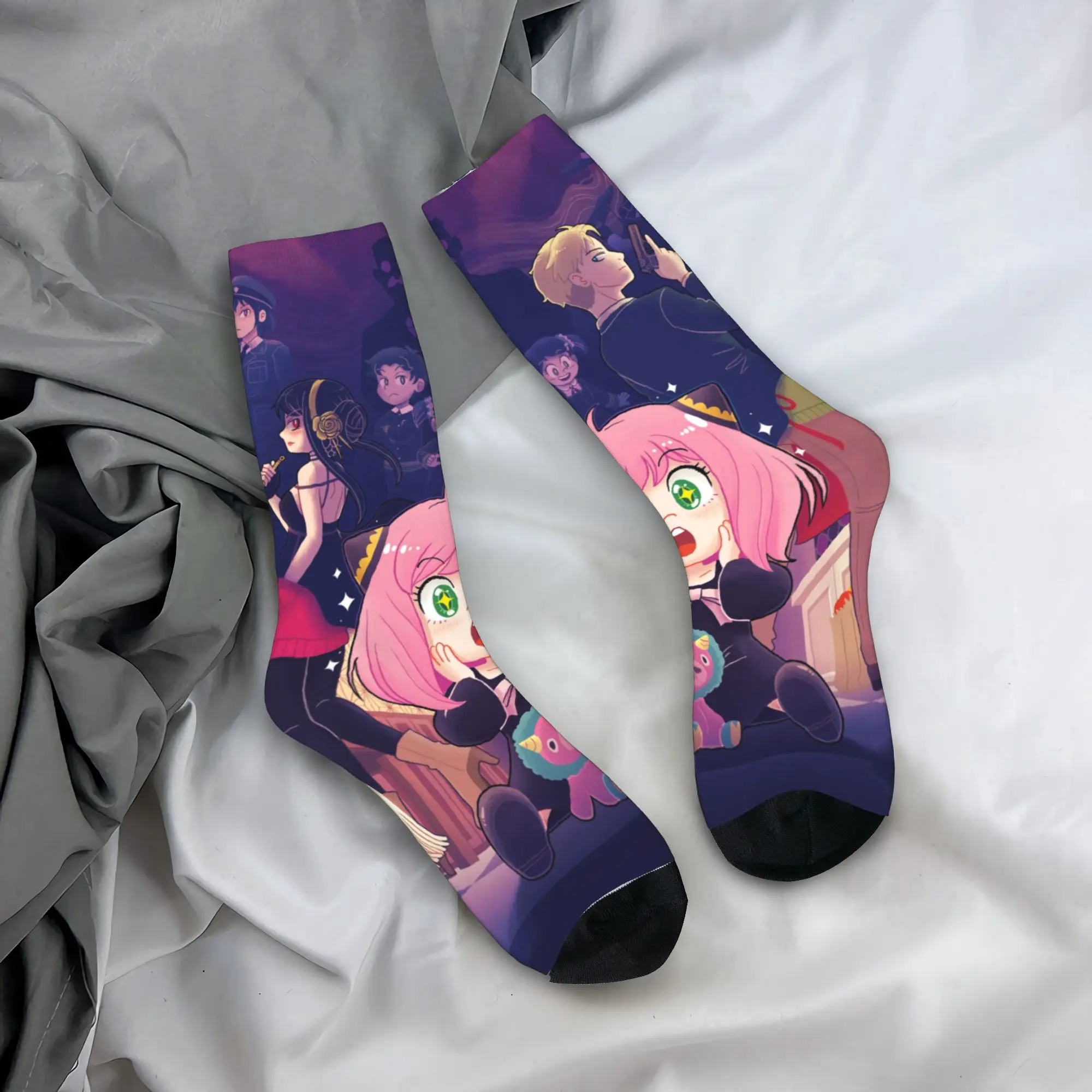 

Мужские носки Custom S-Spyes, модные носки унисекс с 3D-принтом