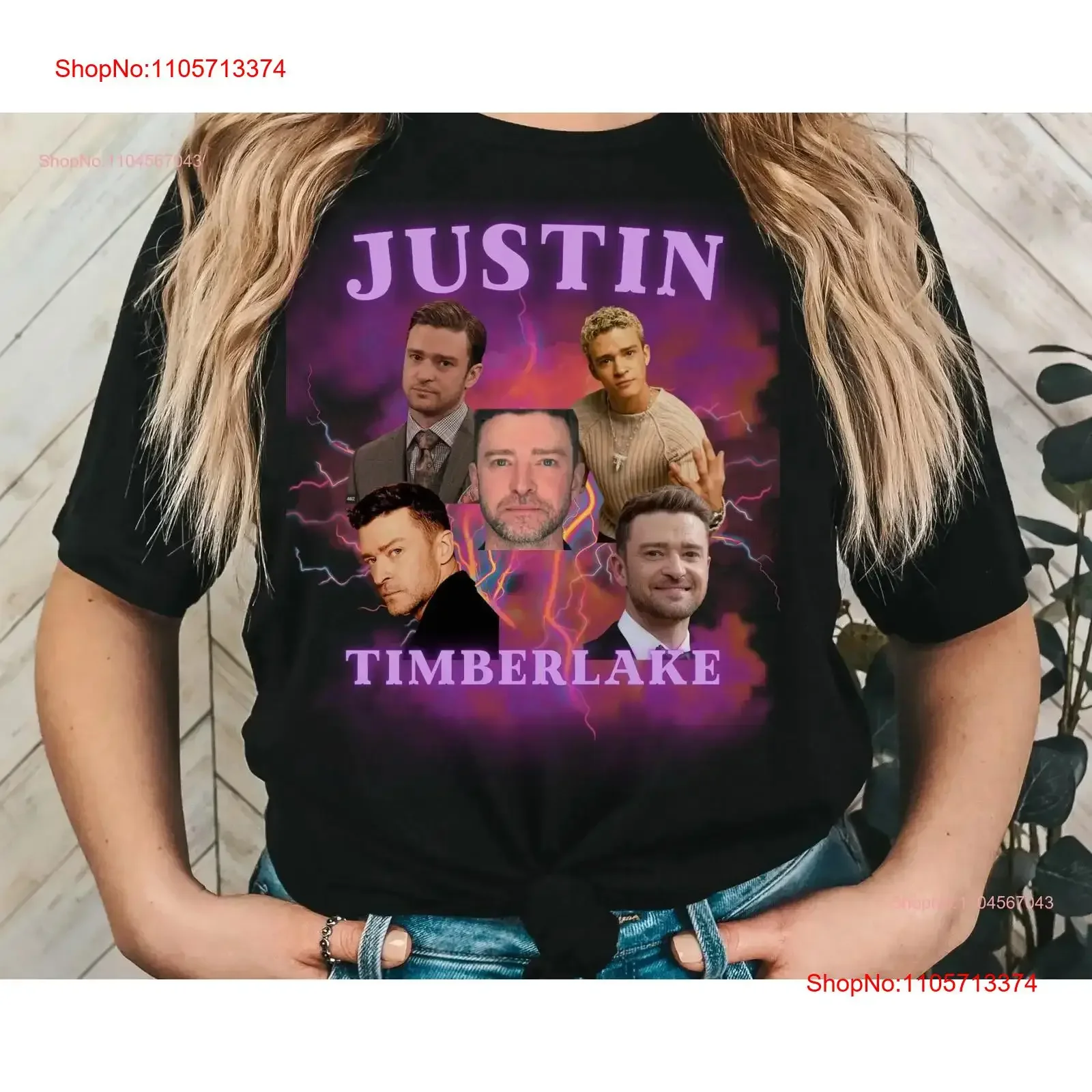 2024 Justin Timberlake Tour T Shirt Forget Tomorrow World Concert Group 90's Retro Bootleg Rap vintage Washed Soft
