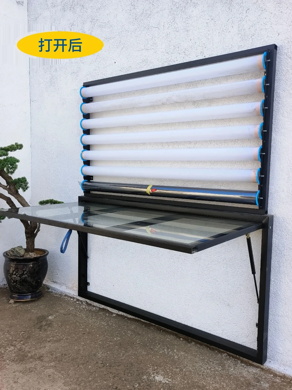 Sun film folding, explosion-proof film workbench, console film cutting shelf