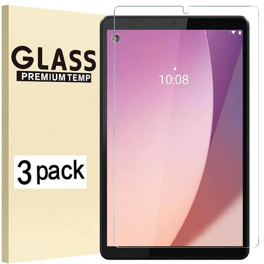 (3 Packs) Tempered Glass For Lenovo Tab M8 2th 3th 4th 2023 TB-300FU TB-300XU TB-8505 TB-8705 Tablet Screen Protector Film