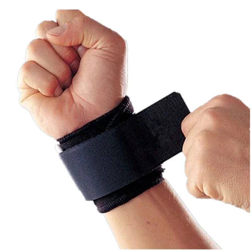 Adjustable Soft Wristbands Wrist Support Bracers for Gym Sports Wristband Carpal Protector Breathable Wrap Band Strap Safety