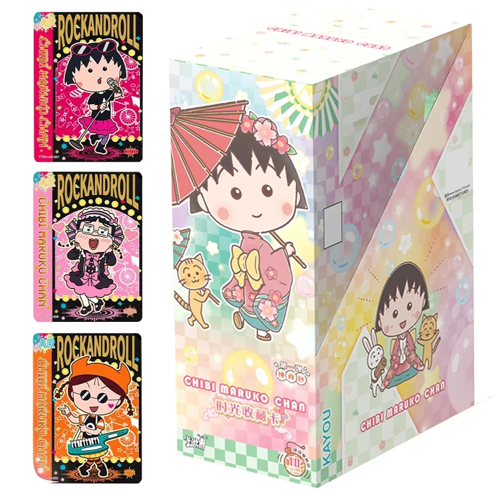 

Wholesale Chibi Maruko-chan Card For Child Sakura Momoko High Score Popular Family Anime Limited Game Collection Card Table Toys