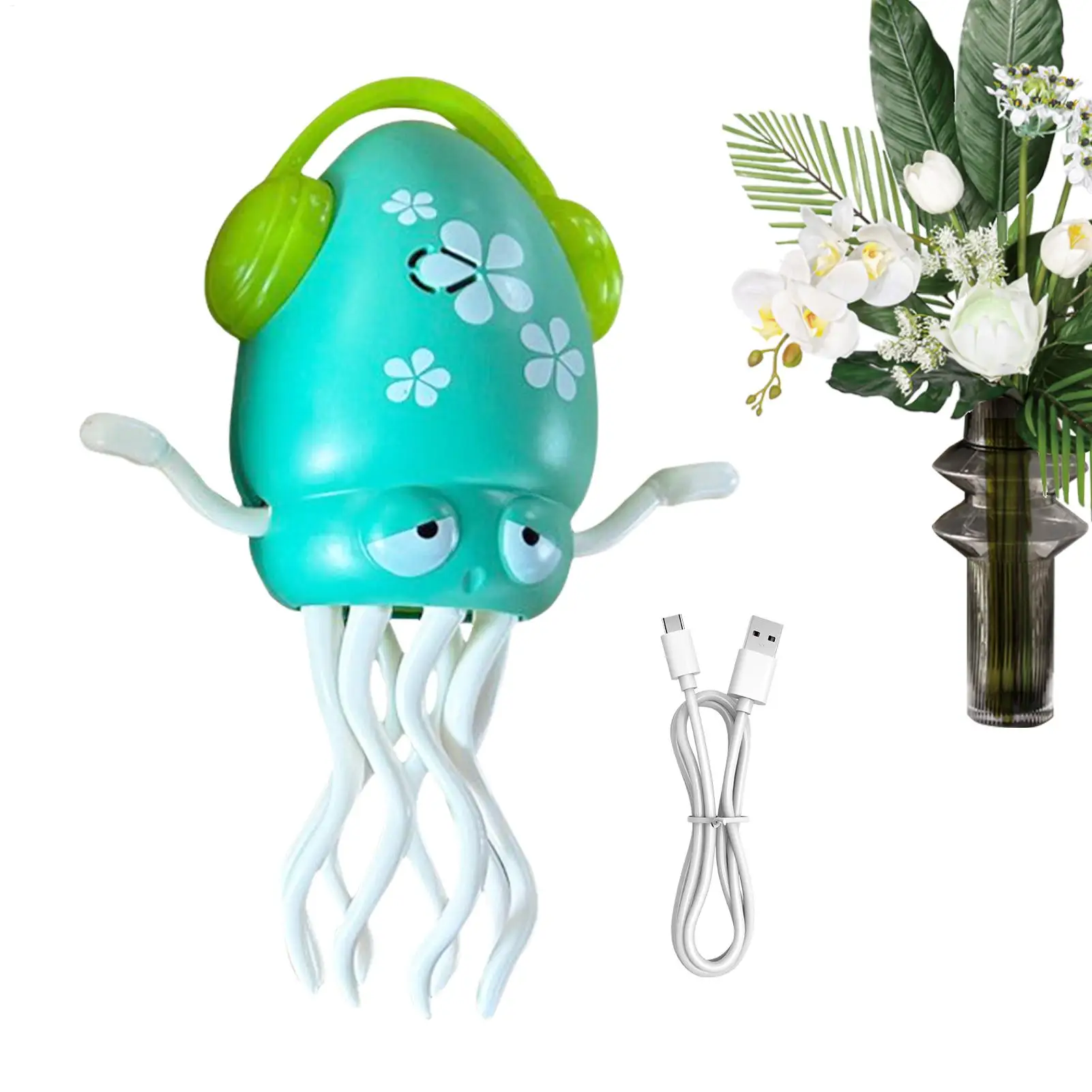 ของเล่นปลาหมึกเต้นรำ ปลาหมึกอัตโนมัติอัจฉริยะพร้อมไฟ LED และดนตรี ของเล่นแบบโต้ตอบสำหรับห้องเรียนโรงเรียนอนุบาลในร่ม