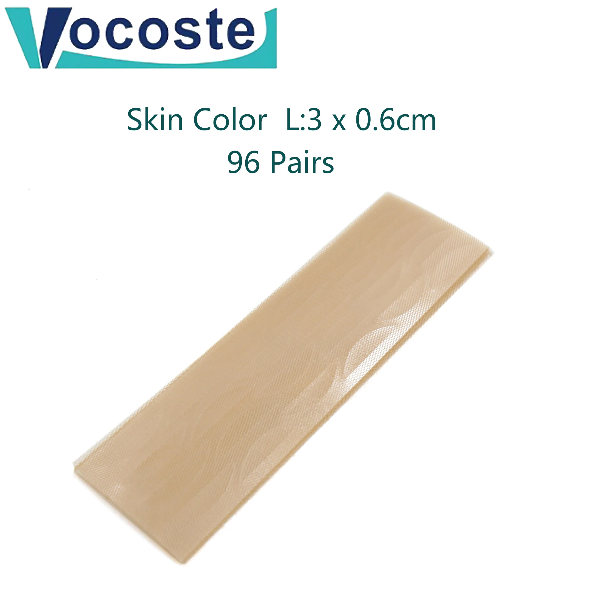 VOCOSTE 48-264คู่สติกเกอร์เทปตาที่มองไม่เห็นวางเทป Self-Adhesive สติกเกอร์กันน้ำ Make เครื่องมือ